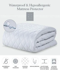 Ella Jayne Water Resistant Mattress Pillow Protector Bundle