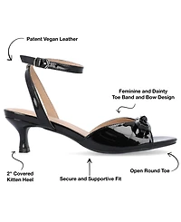 Journee Collection Women's Jennifer Ankle Strap Sandals