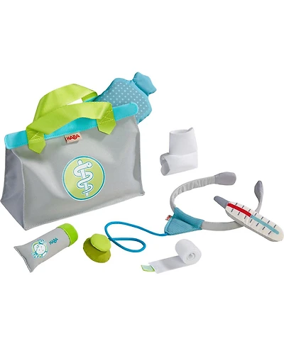 Haba 8 Piece Pretend Play Doll-Sized Pretend Play Doctor Set