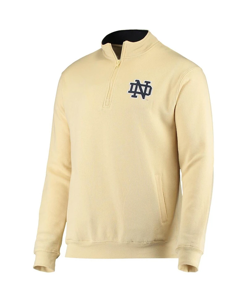 Men's Colosseum Notre Dame Fighting Irish Tortugas Logo Quarter-Zip Jacket