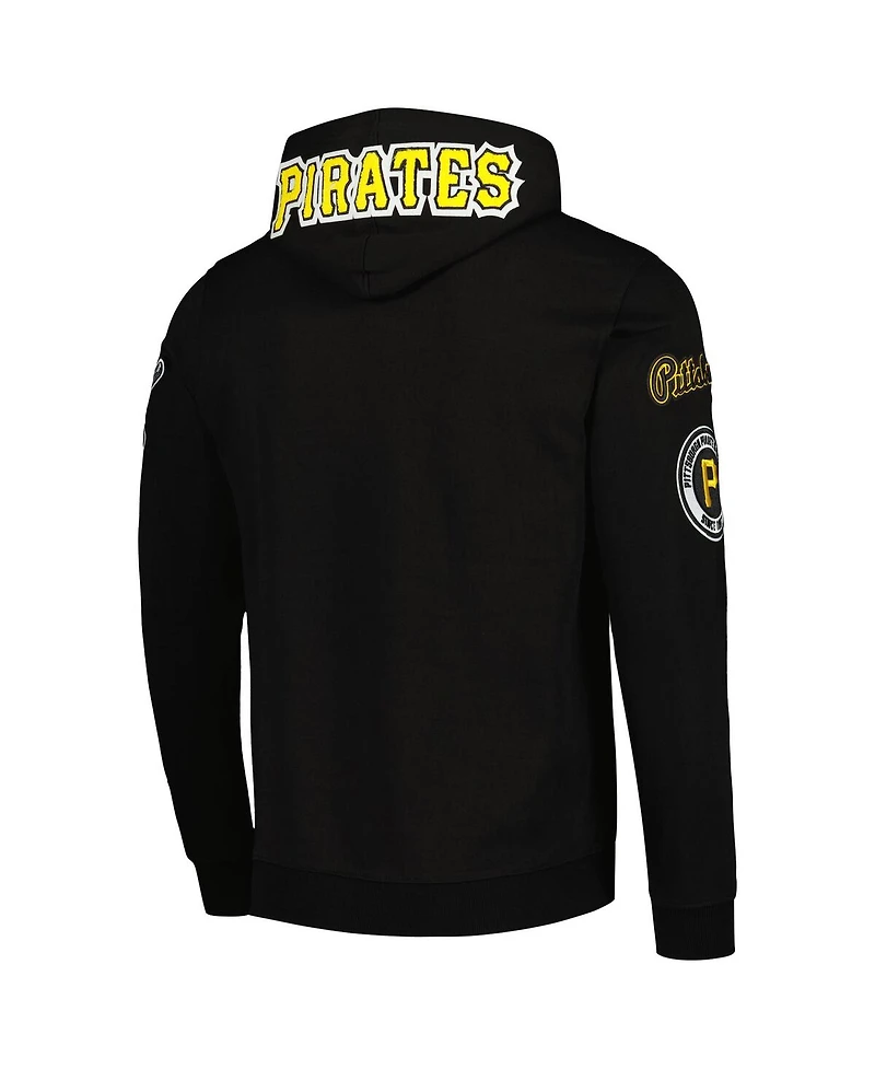 Men's Pro Standard Black Pittsburgh Pirates Team Logo Pullover Hoodie