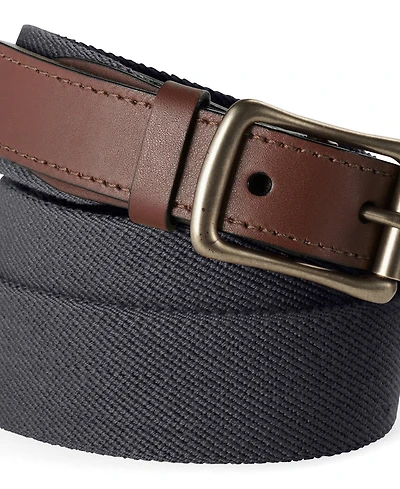 Lands' End Men's Elastic Surcingle Belt