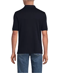 Lands' End Men's Short Sleeve Cotton Supima Polo Shirt