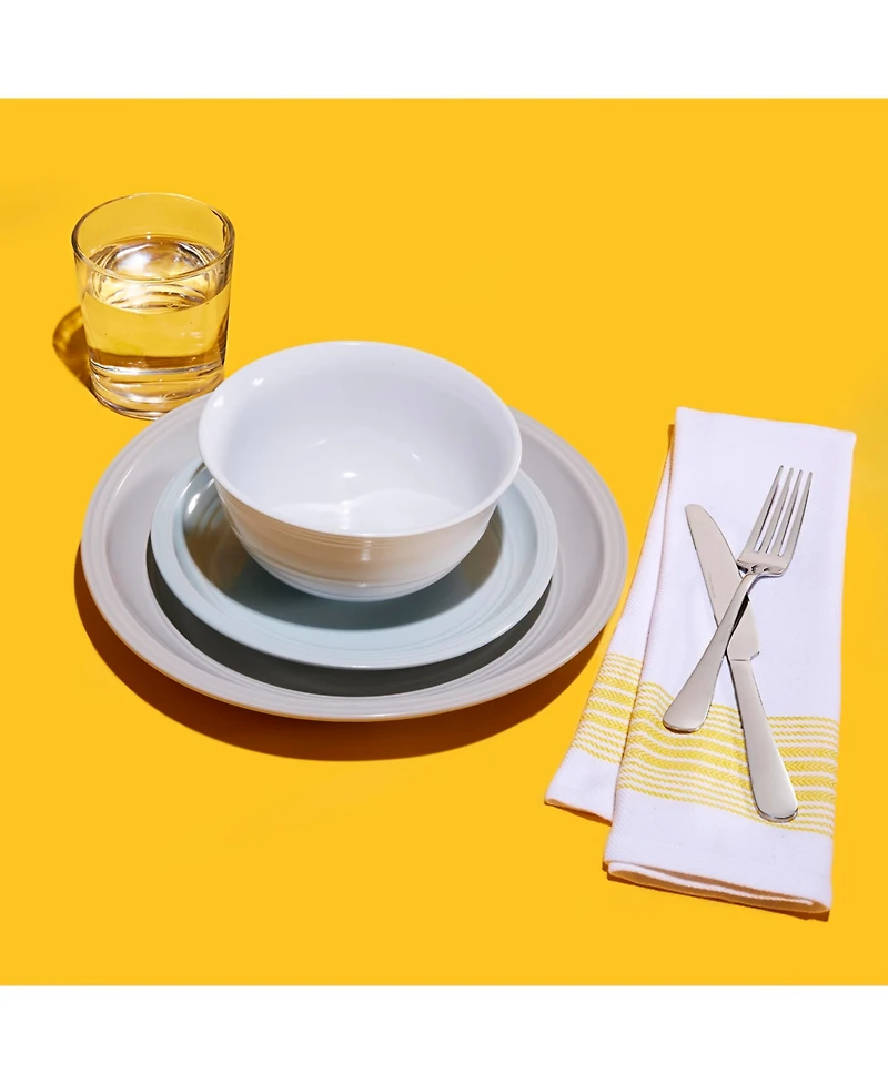 Farmhouse Multicolor 12 Pc. Dinnerware Set, Service for 4