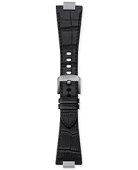Tissot Official Prx Interchangeable Black Leather Watch Strap