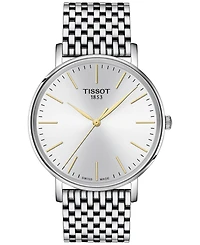 Tissot Men's Swiss Everytime Stainless Steel Bracelet Watch 40mm