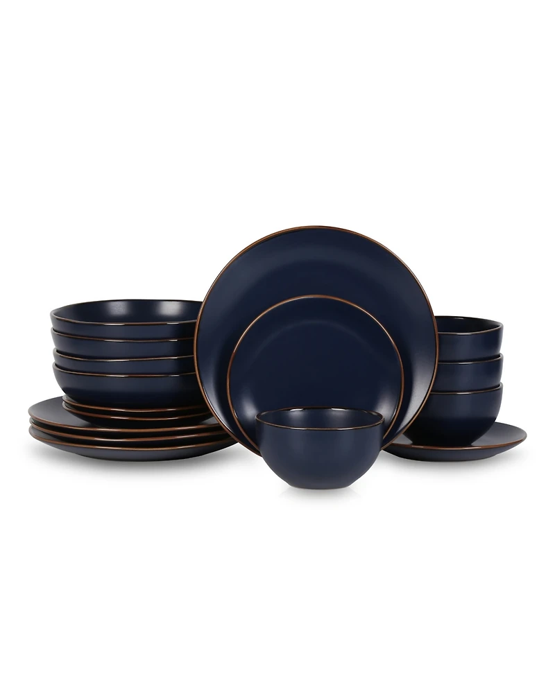 Stone Lain Brasa 16 Pc. Dinnerware Set, Service for 4