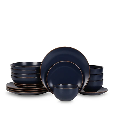 Stone Lain Brasa 16 Pc. Dinnerware Set, Service for 4