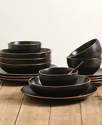 Stone Lain Brasa 16 Pc. Dinnerware Set, Service for 4
