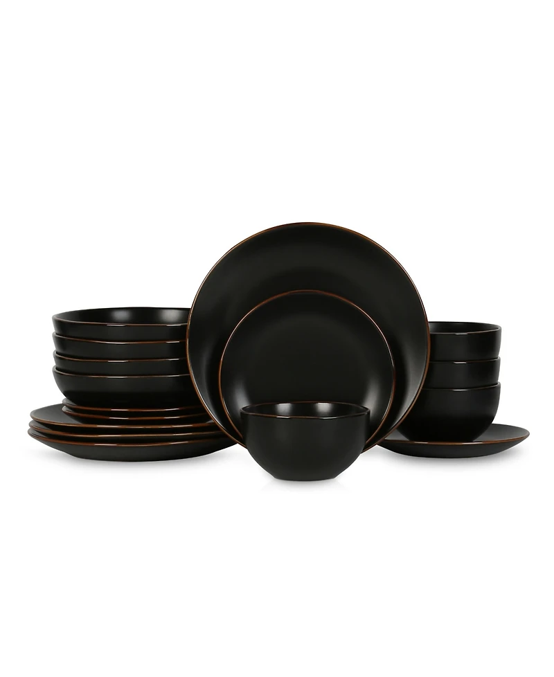 Stone Lain Brasa 16 Pc. Dinnerware Set, Service for 4