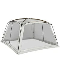 Outsunny Screen Tent, 12' x 12' Screen House Room with UV50+ Protection