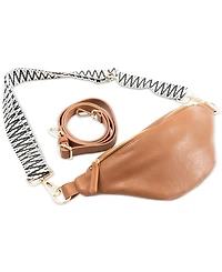 I.n.c. International Concepts Bean-Shaped Fanny Pack With Interchangeable Straps, Exclusively at Macy's