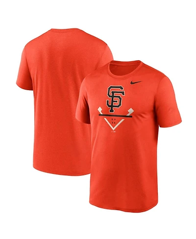 Men's Nike Orange San Francisco Giants Big and Tall Icon Legend Performance T-shirt