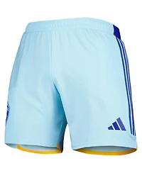 Men's adidas Light Blue Colorado Rapids 2023 Away Aeroready Authentic Shorts