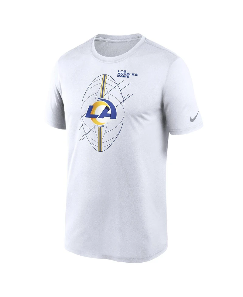 Men's Nike White Los Angeles Rams Legend Icon Performance T-shirt