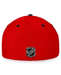 Men's Fanatics Navy, Red Columbus Blue Jackets Authentic Pro Rink Camo Flex Hat
