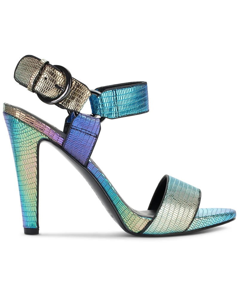 Karl Lagerfeld Paris Women's Cieone Ankle-Strap Sandals