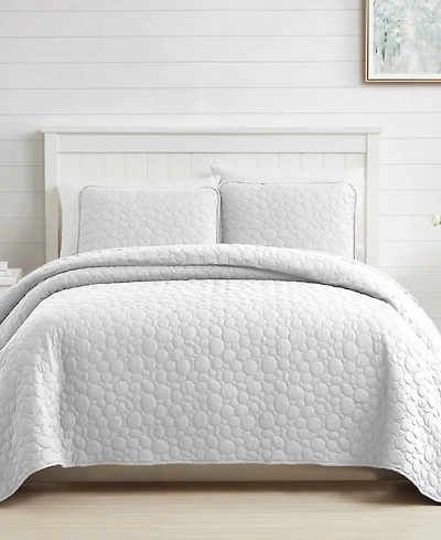 Southshore Fine Linens Pebbles 3-Pc. Quilt Set, Queen