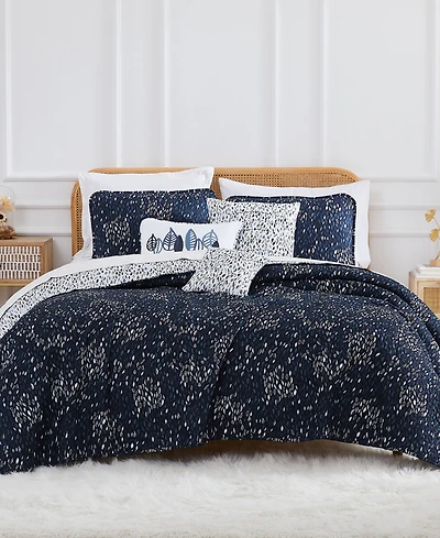 Southshore Fine Linens Botanical Leaves 5-Pc. Quilt Set, Twin