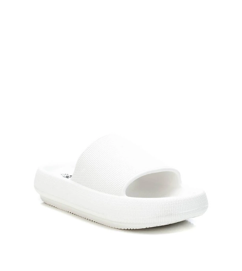 Xti Women's Rubber Flat Sandals By Xti, White