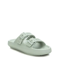 Women's Rubber Flat Sandals By Xti