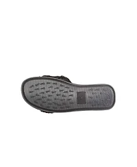 Women's Foco Black Boston Bruins Rhinestone Fuzzy Slippers