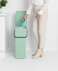 Sort Go Plastic Bin, 10.6 Gallon, 40 Liter