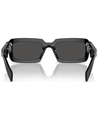 Prada Irregular Low Bridge Men's Sunglasses, Pr 27ZSF