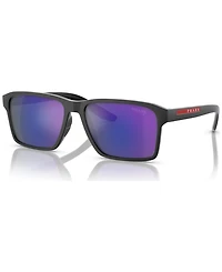 Prada Linea Rossa Men's Low Bridge Fit Sunglasses