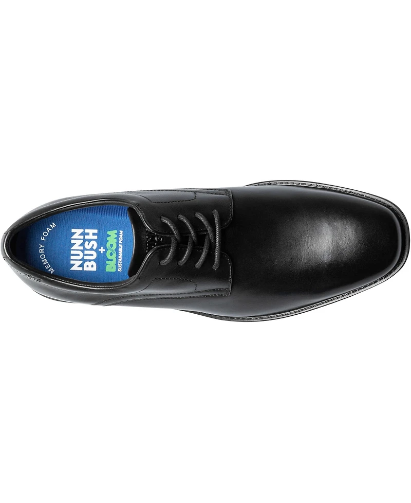 Nunn Bush Men's Baxter Leather Plain Toe Oxford
