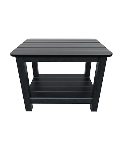 WestinTrends Outdoor Patio All-weather Modern Side Table