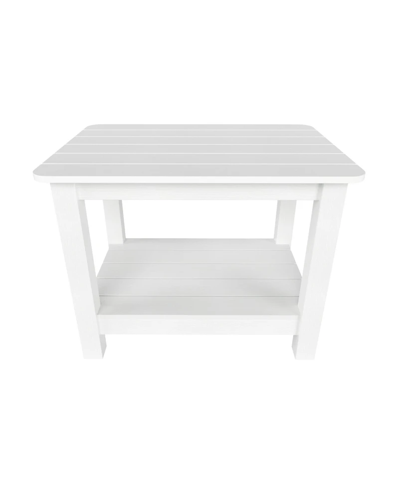 WestinTrends Outdoor Patio All-weather Modern Side Table