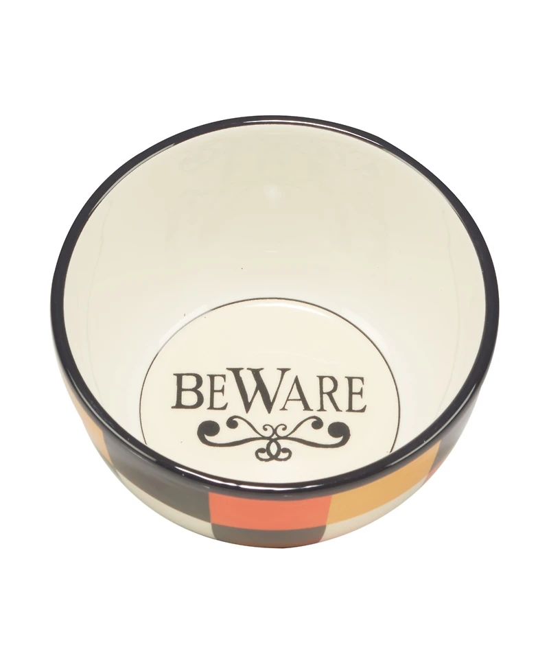 Certified International Spooky Halloween Set of 4 Ice Cream Bowls, Service for 4