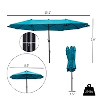Outsunny Extra Large 15ft Patio