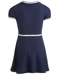 Tommy Hilfiger Toddler Girls Quarter Zip Dress