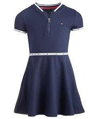 Tommy Hilfiger Big Girls Quarter Zip Dress