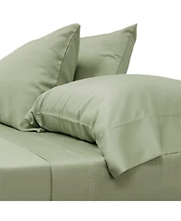 Cariloha Classic 2-Piece Twill Pillowcase Set | White Standard Viscose Material Allergy Resistant, Thermal-Regulating & Extra soft
