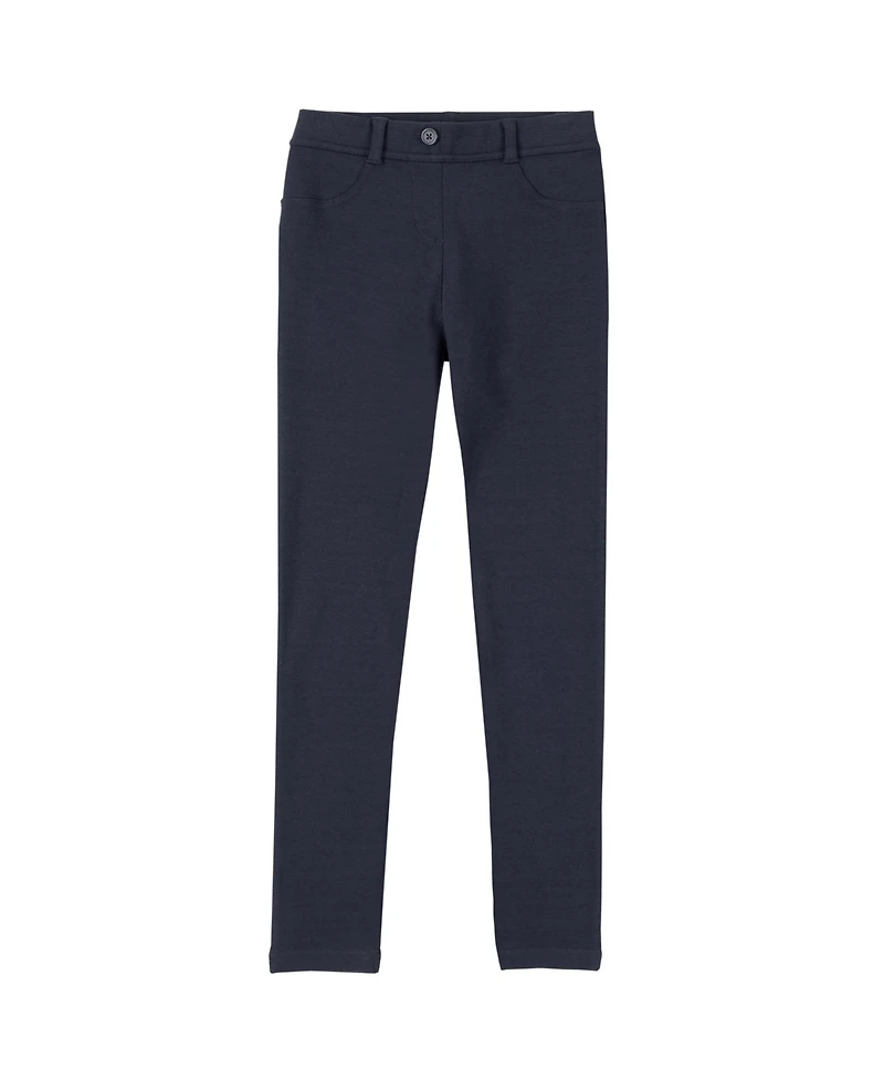Nautica Big Girls Uniform Knit Jeggings