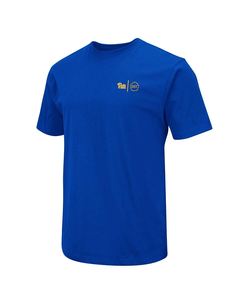 Men's Colosseum Royal Pitt Panthers Oht Military-Inspired Appreciation T-shirt
