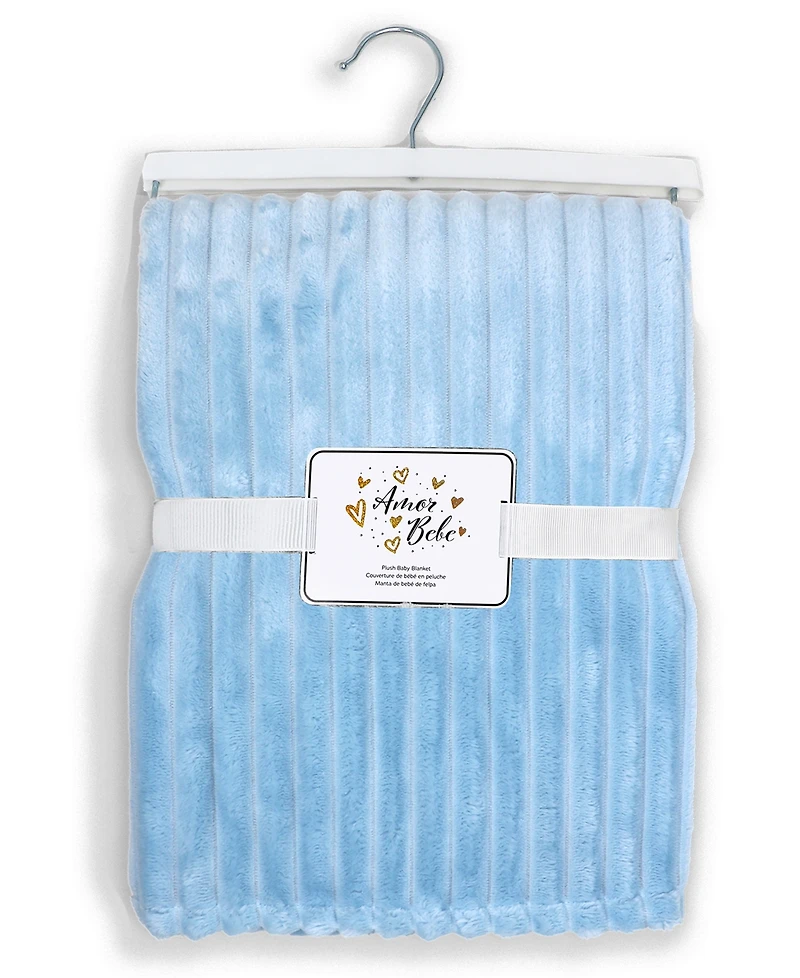 Jesse & Lulu Baby Boys Striped Blankets, 5 Piece Set