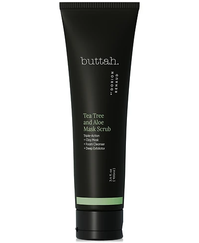 Buttah Skin Tea Tree & Aloe Mask Scrub, 3.4-oz.