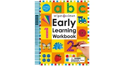 Wipe Clean- Early Learning Workbook by Roger Priddy