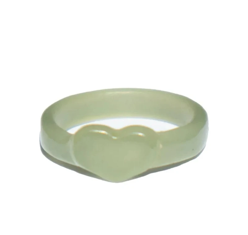 Heart — Jade ring