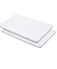 BreathableBaby All-in-One Fitted Sheet & Waterproof Cover for 39" x 27" Play Yard Mattress (2-Pack)