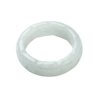 Weave — Off White Jade Ring