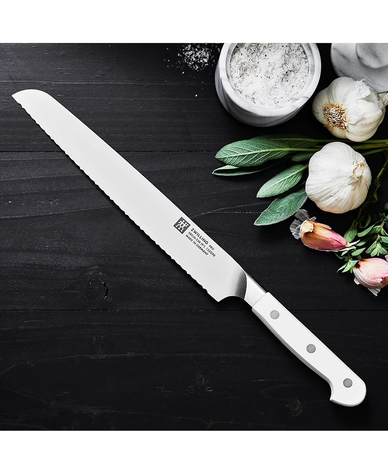 Zwilling Pro Le Blanc 9" Z15 Serration Bread Knife