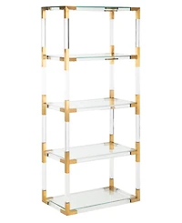 Safavieh Hayley 62" Acrylic Bookshelf