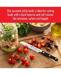 Zwilling Pro 5" Serrated Utility Knife