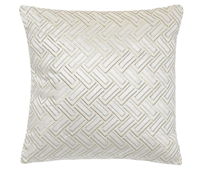 Safavieh Metallic 20" x 20" Pillow