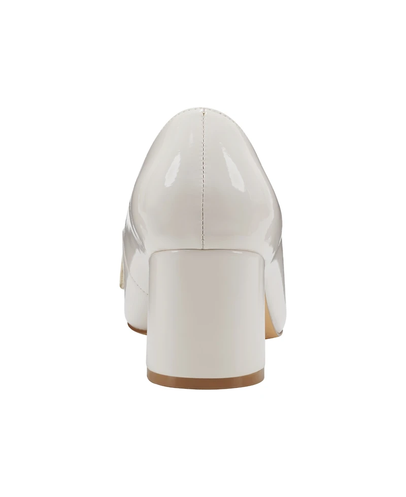 Bandolino Women's Lucien Bit Block Heel Loafers